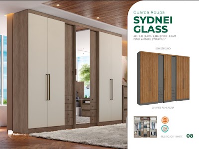 Guarda roupa 7p Sydney