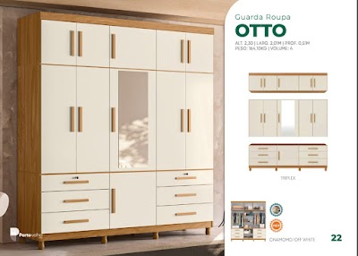 Guarda roupa 5p OTTO